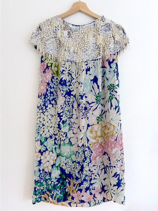 Missoni Dresses & Skirts - Missoni Silk Beaded Dress NWT Size 38 Embellished Pearls